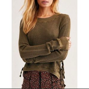 FREE PEOPLE One Interlaken Crop Thermal